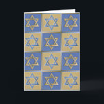 Judaika-Davidsstern Metallgoldblau Karte<br><div class="desc">Sie sehen die Lee Hiller Entwurfs-Sammlung an. Kleid,  Geschenke u. Sammlerstücke-Lee Hiller Fotografie oder Digital-Kunstsammlung. Sie können ihre Naturphotographie bei http://HikeOurPlanet.com/ ansehen und ihrem wandernden Blog innerhalb des Quellen-Nationalparks folgen.</div>