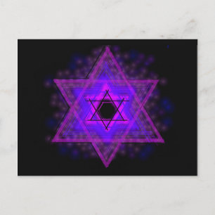 Judaika,... Dunkelheit Postkarte