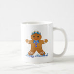 Judaika Hanukkah Gingerbread Man Menorah Tasse<br><div class="desc">You are viewing The Lee Hiller Designs Collection of Home and Office Decor,  Apparel,  Gifts and Collectibles. The Designs inklusive Lee Hiller Fotogray and Mixed Media Digital Art Collection. You can view her Nature fotogray at http://HikeOurPlanet.com/ and follow her hiking blog within Hot Springs National Park.</div>