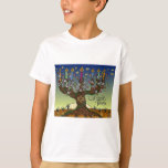 Judaika L'shanah Tovah Baum des Lebens Geschenke B T-Shirt<br><div class="desc">Sie sehen die Lee Hiller Design Collection. Bekleidung,  Geschenke & Sammlerstücke Lee Hiller Fotografie oder Digital Art Collection. Sie können ihre Naturfotografie unter http://HikeOurPlanet.com/ ansehen und ihrem Wanderblog im Hot Springs Nationalpark folgen.</div>