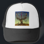Judaika L'shanah Tovah Baum des Lebens Geschenke B Truckerkappe<br><div class="desc">Sie sehen die Lee Hiller Design Collection. Bekleidung,  Geschenke & Sammlerstücke Lee Hiller Fotografie oder Digital Art Collection. Sie können ihre Naturfotografie unter http://HikeOurPlanet.com/ ansehen und ihrem Wanderblog im Hot Springs Nationalpark folgen.</div>