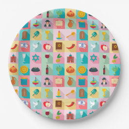 Judaika Party Designer Papier Teller Alle Vorteile