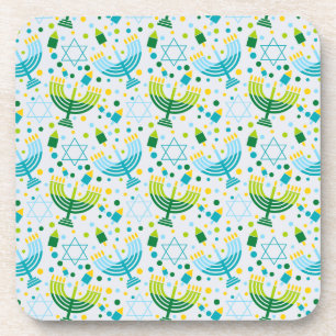 Judaika - Set von sechs Trinkwasserküsten - Softwa Getränkeuntersetzer