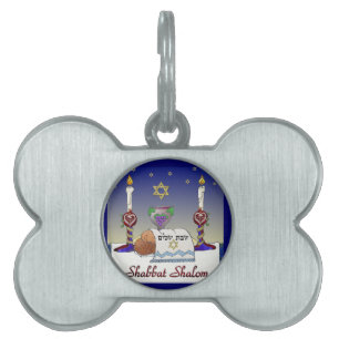 Judaika Shabbat Shalom Art Print Tiermarke
