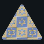 Judaika Star von David Metal Dreieckiger Aufkleber<br><div class="desc">Sie sehen die Lee Hiller Design Collection. Bekleidung,  Geschenke & Sammlerstücke Lee Hiller Fotografie oder Digital Art Collection. Sie können ihre Naturfotografie unter http://HikeOurPlanet.com/ ansehen und ihrem Wanderblog im Hot Springs Nationalpark folgen.</div>