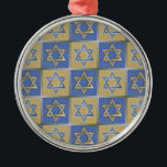 Judaika Star von David Metal Gold Blue Ornament Aus Metall<br><div class="desc">Sie sehen die Lee Hiller Design Collection. Bekleidung,  Geschenke & Sammlerstücke Lee Hiller Fotografie oder Digital Art Collection. Sie können ihre Naturfotografie unter http://HikeOurPlanet.com/ ansehen und ihrem Wanderblog im Hot Springs Nationalpark folgen.</div>