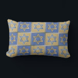 Judaika Star von David Metal Gold Blue Pillow Lendenkissen<br><div class="desc">Sie sehen die Lee Hiller Design Collection. Bekleidung,  Geschenke & Sammlerstücke Lee Hiller Fotografie oder Digital Art Collection. Sie können ihre Naturfotografie unter http://HikeOurPlanet.com/ ansehen und ihrem Wanderblog im Hot Springs Nationalpark folgen.</div>