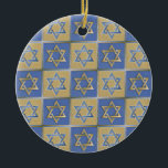 Judaika Star von David Metal Keramikornament<br><div class="desc">Sie sehen die Lee Hiller Design Collection. Bekleidung,  Geschenke & Sammlerstücke Lee Hiller Fotografie oder Digital Art Collection. Sie können ihre Naturfotografie unter http://HikeOurPlanet.com/ ansehen und ihrem Wanderblog im Hot Springs Nationalpark folgen.</div>