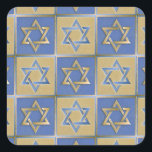 Judaika Star von David Metal Quadratischer Aufkleber<br><div class="desc">Sie sehen die Lee Hiller Design Collection. Bekleidung,  Geschenke & Sammlerstücke Lee Hiller Fotografie oder Digital Art Collection. Sie können ihre Naturfotografie unter http://HikeOurPlanet.com/ ansehen und ihrem Wanderblog im Hot Springs Nationalpark folgen.</div>