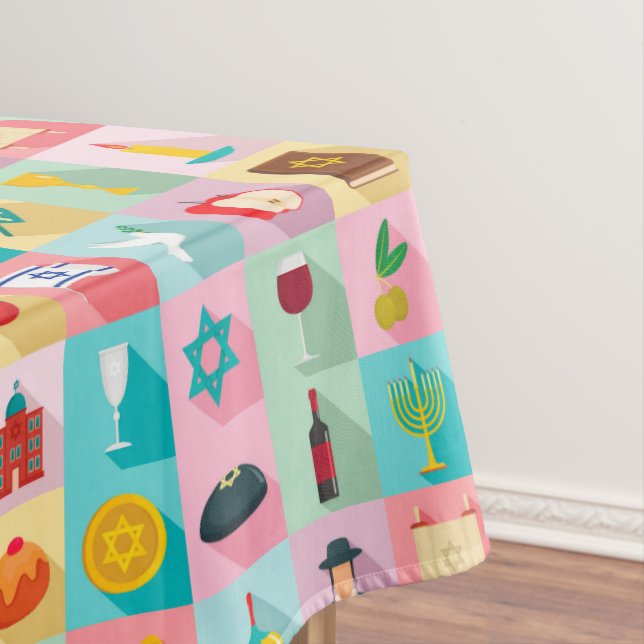 Judaika Tablecloth - Schöne, einzigartige Geschenk Tischdecke (Beispiel)