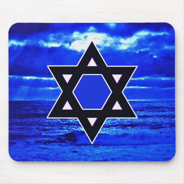 Judaikablau Mousepad (Vorne)