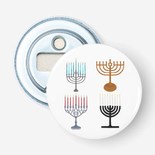 Judaismus-Religion des Hanukkah Flaschenöffner