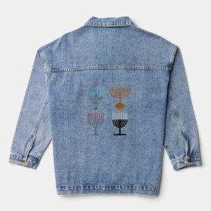 Judaismus-Religion des Hanukkah Jeansjacke
