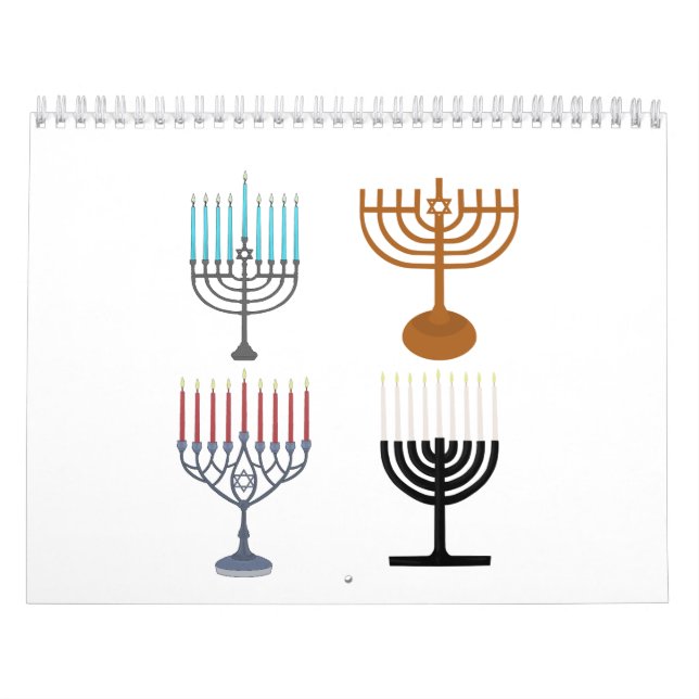 Judaismus-Religion des Hanukkah Kalender (Titelbild)
