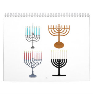 Judaismus-Religion des Hanukkah Kalender