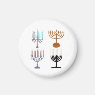 Judaismus-Religion des Hanukkah Magnet