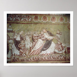 Judas, der Christus (Fresko) (Detail, küsst von Poster