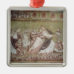 Judas, der Christus (Fresko) (Detail, küsst von Silbernes Ornament