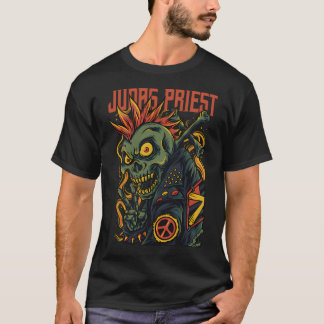 Judas Priest Monster Gesicht Heavy Metal Grafik De T-Shirt