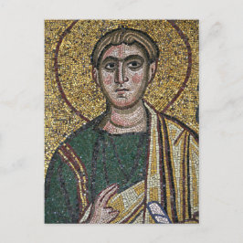 Judas Thaddaeus Byzantine Mosaik-Orthodoxe Icon Postkarte