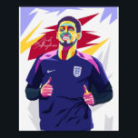 Jude Bellingham Wpap Pop Art Poster<br><div class="desc">Jude Bellingham Wpap Pop Art</div>