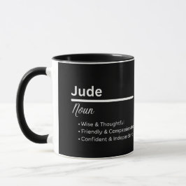 Jude Boy Name Definition Personalized Mug Tasse
