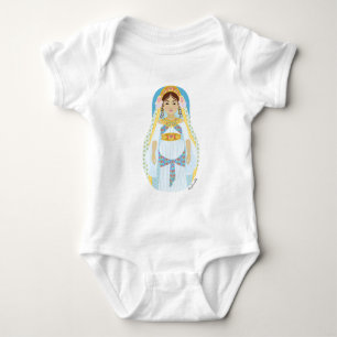 Jude, Königin Esther Matryoshka Baby Bodysuit Baby Strampler