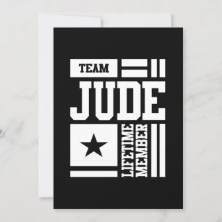 Jude Personalisiert Name Birthday Gift Einladung