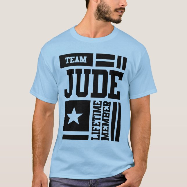 Jude Personalisiert Name Birthday Gift T-Shirt (Vorderseite)
