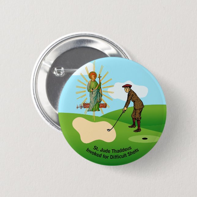 Jude Thaddeus & Panic-Ricken-Duffer Button (Vorne & Hinten)