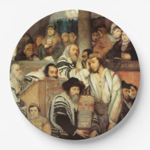 Juden, die in der Synagoge auf Jom Kippur beten
