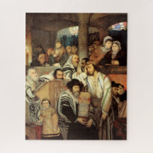 Juden, die in der Synagoge auf Jom Kippur beten