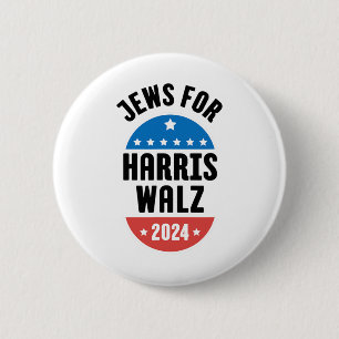 Juden für Harris Wheimer 2024 Button