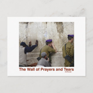 JUDEN FÜR JERUSALEM GIFT POSTKARTE