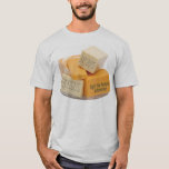 Juden für Käse - kämpfen Sie die T-Shirt<br><div class="desc">Ein ursprünglicher Entwurf,  der eine Richtung des Spaßes hat! Juden für Käse ist Pro-molkerei und Pro-Jüdisches! Sie können nicht sagen dass über treif (nicht-reine Nahrungsmittel)!</div>