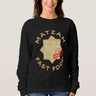 Juden oder Hebräer, die Seder Meal oder Matzah mög Sweatshirt