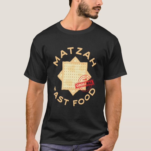 Juden oder Hebräer, die Seder Meal oder Matzah mög T-Shirt (Vorderseite)