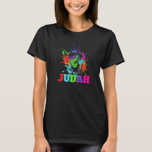 Judenhebräisch Israelite Menorah Stamm Juda Lio T-Shirt