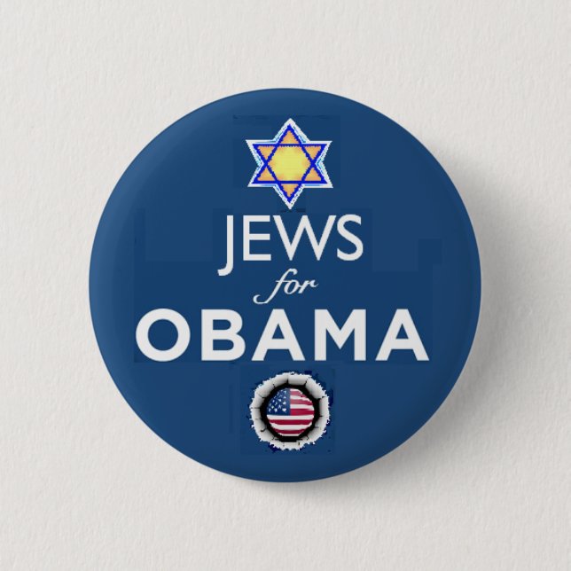 JUDENobama-Knopf Button (Vorderseite)