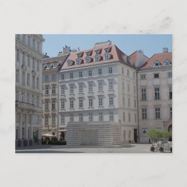 Judenplatz, Wien, Österreich Postkarte (Vorderseite)