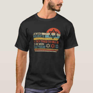 Judenurlaub Funny Jewish Josh Seder Seder Pass T-Shirt