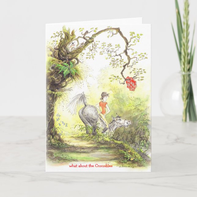 JudeToo JT01, CARD, Krokodile Karte (Vorderseite)