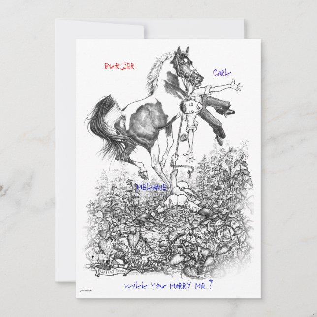 JudeToo LB33 Einladung Hochzeit (Vorderseite)