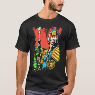 Judge Dredd Comic lustiges Geschenk lustig T-Shirt