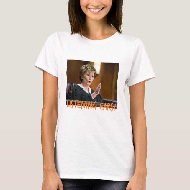 Judge Judy LISTENING EARS125 T-Shirt (Vorderseite)