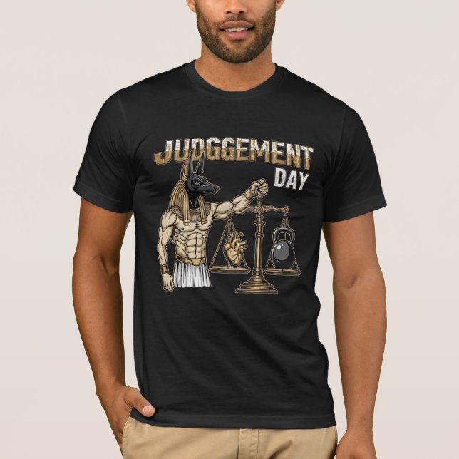 Judgement Day - Anubis Gym Motivation T-Shirt (Vorderseite)
