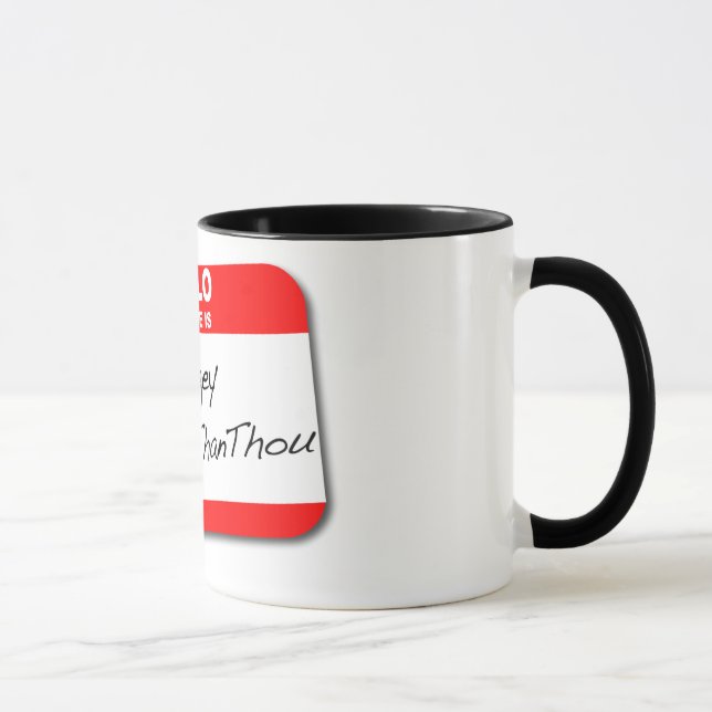 Judgey McHolierthanthou Tasse (Rechts)