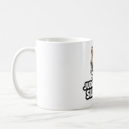 Judging You Silently - Fawn Frenchie Sticker Kaffeetasse