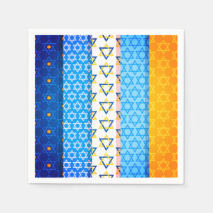 Jüdisch Shabbat Paper Napkins Serviette