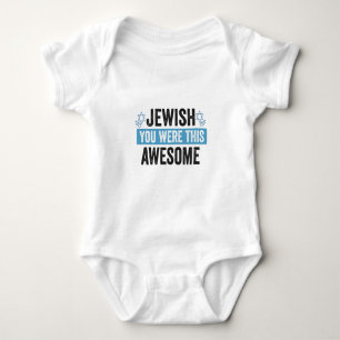 Jüdisch warst du dieses Phantastische lustige Hanu Baby Strampler